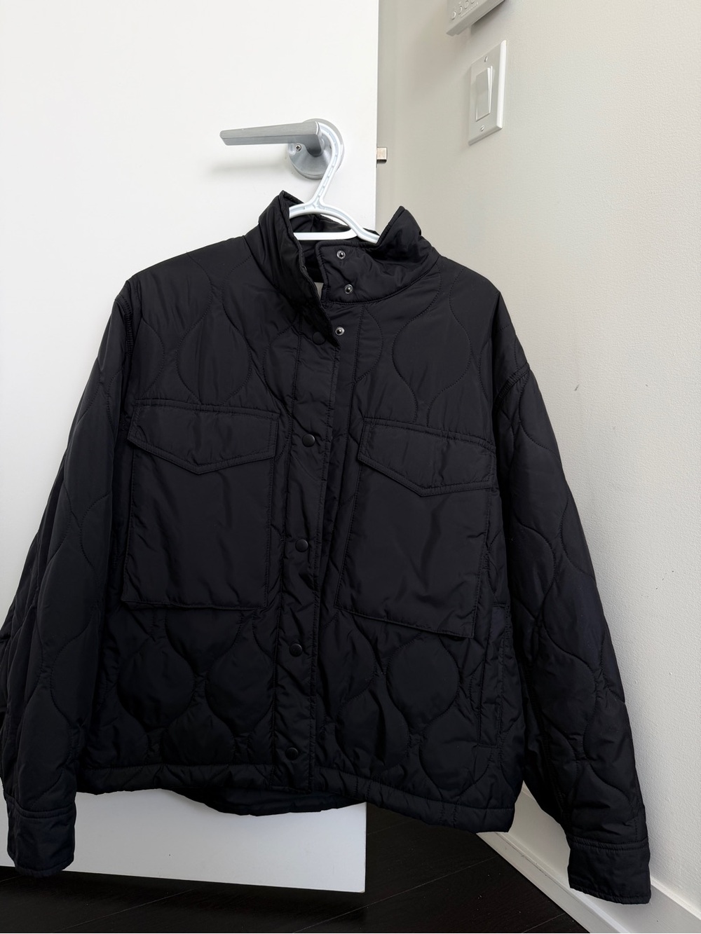 OAK + FORT Black Jacket